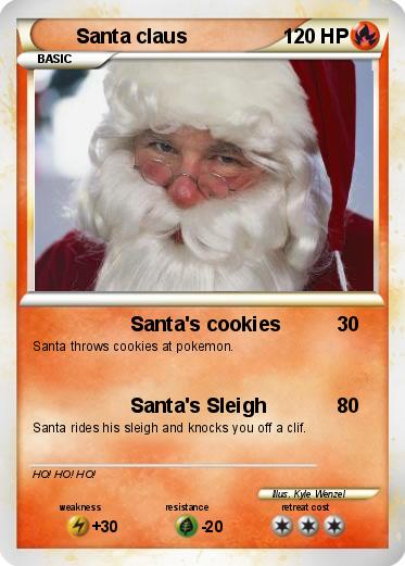 Pokemon Santa claus