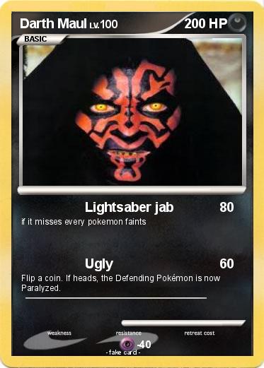 Pokemon Darth Maul