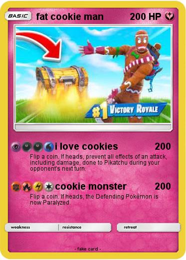 Pokemon fat cookie man