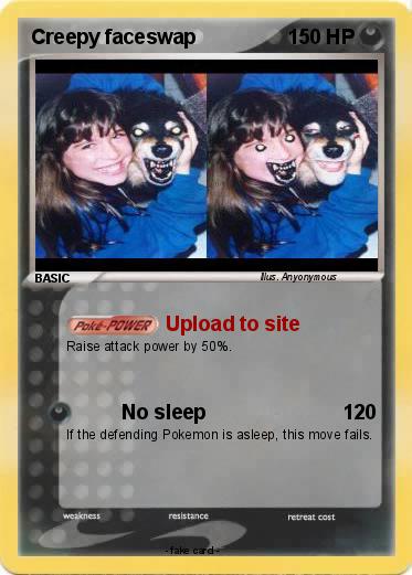 Pokemon Creepy faceswap
