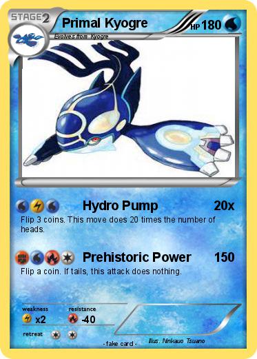 Pokemon Primal Kyogre