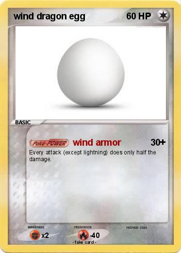 Pokemon wind dragon egg