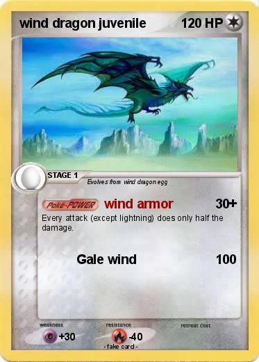 Pokemon wind dragon juvenile