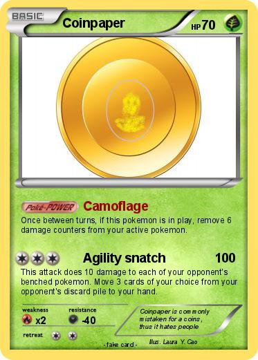 Pokemon Coinpaper
