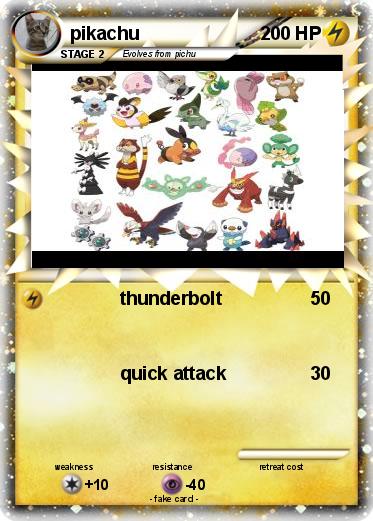Pokemon pikachu