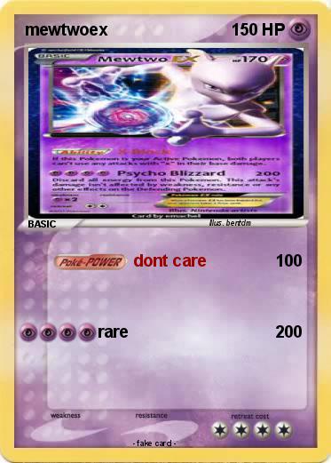 Pokemon mewtwoex