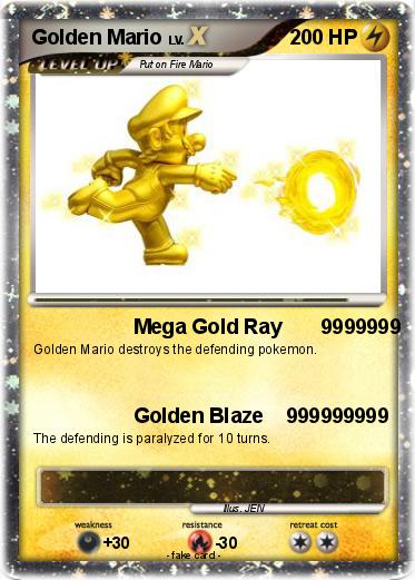 Pokemon Golden Mario