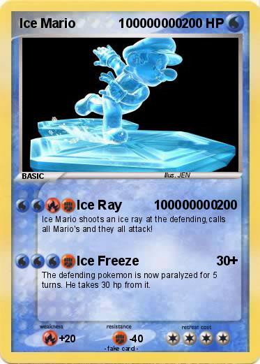 Pokemon Ice Mario            100000000