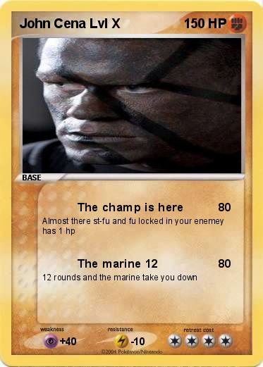 Pokemon John Cena Lvl X