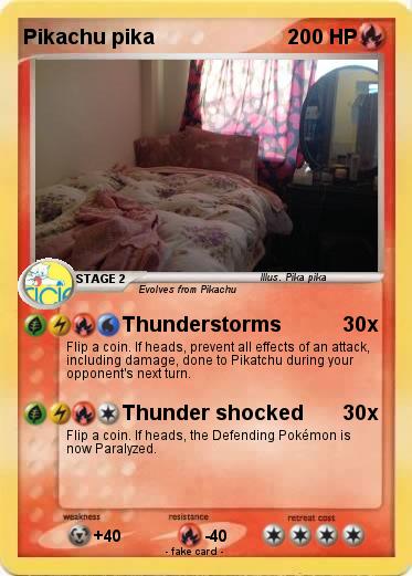 Pokemon Pikachu pika