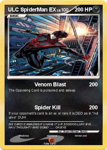 Pokemon ULC SpiderMan EX