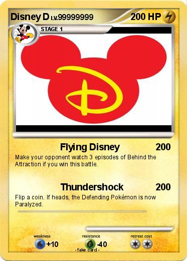 Pokemon Disney D