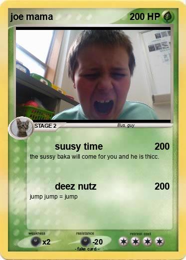 Pokemon joe mama