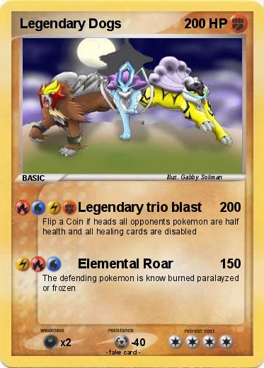 Pokemon Legendary Dogs