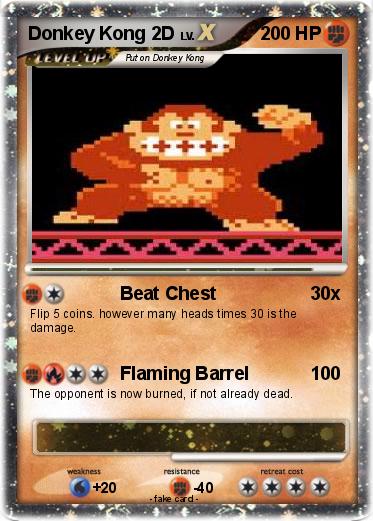 Pokemon Donkey Kong 2D