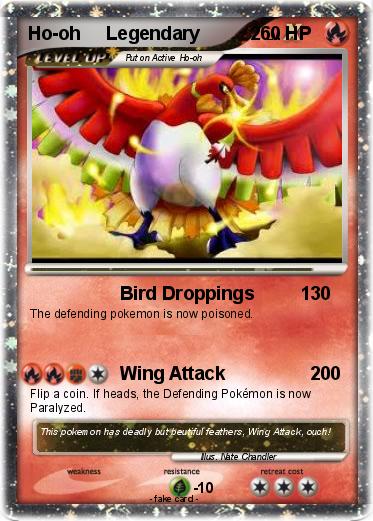 Pokemon Ho-oh     Legendary          2