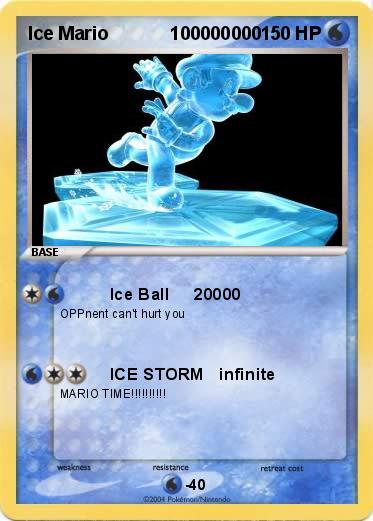 Pokemon Ice Mario            100000000