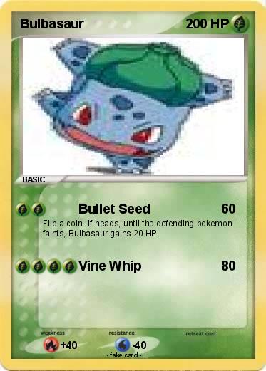 Pokemon Bulbasaur