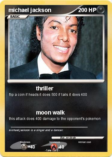 Pokemon michael jackson