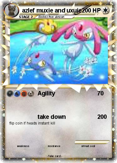 Pokemon azlef muxie and uxuie