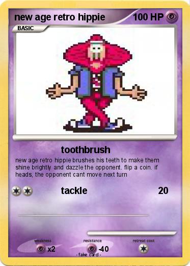 Pokemon new age retro hippie