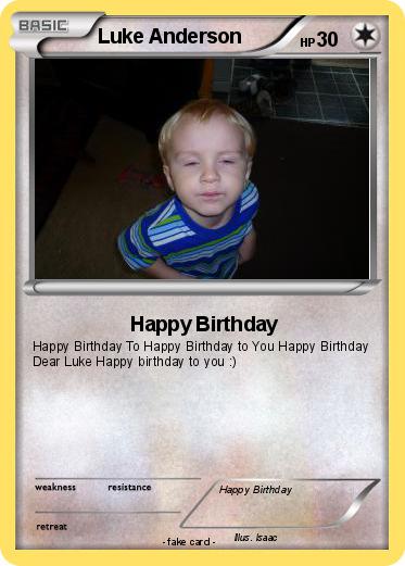 Pokemon Luke Anderson