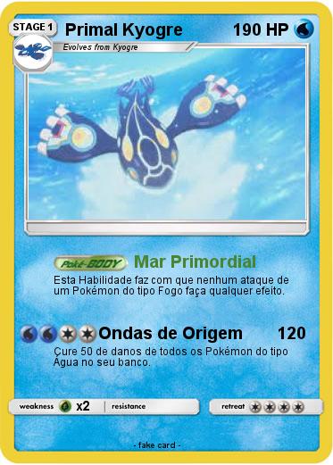 Pokemon Primal Kyogre