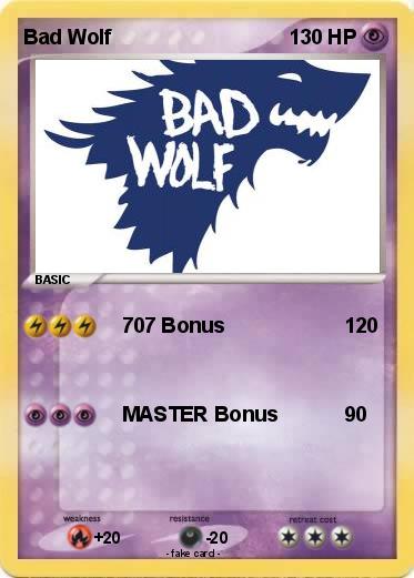 Pokemon Bad Wolf