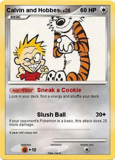 Pokemon Calvin and Hobbes