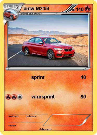 Pokemon bmw M235I