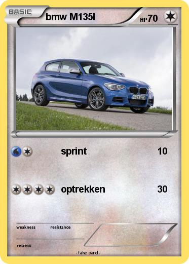 Pokemon bmw M135I