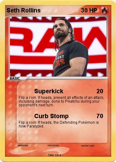 Pokemon Seth Rollins