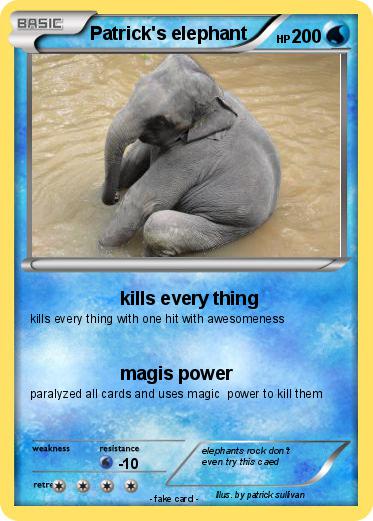 Pokemon Patrick's elephant