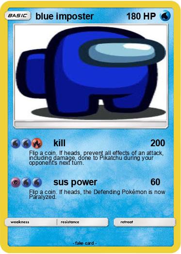 Pokemon blue imposter