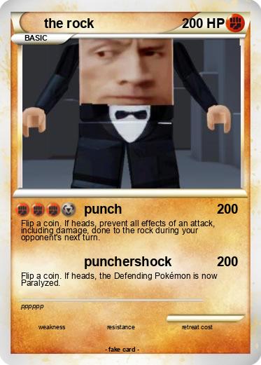 Pokemon the rock