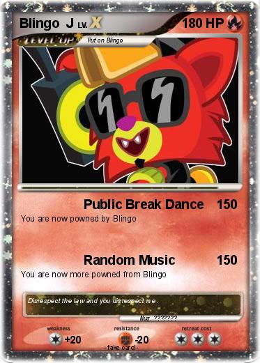 Pokemon Blingo  J
