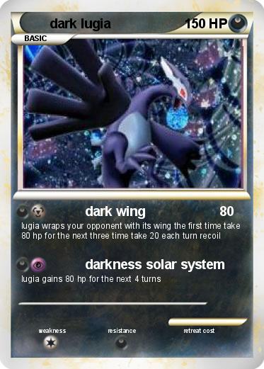 Pokemon dark lugia