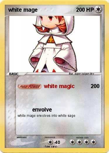 Pokemon white mage