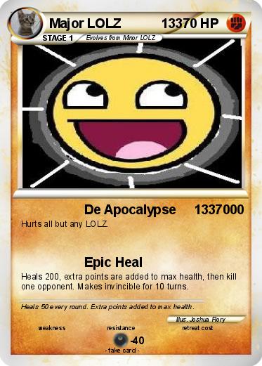 Pokemon Major LOLZ           133