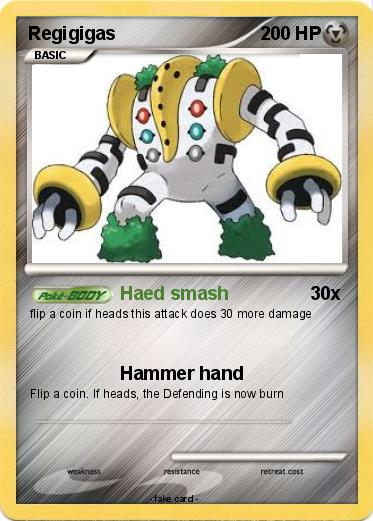Pokemon Regigigas