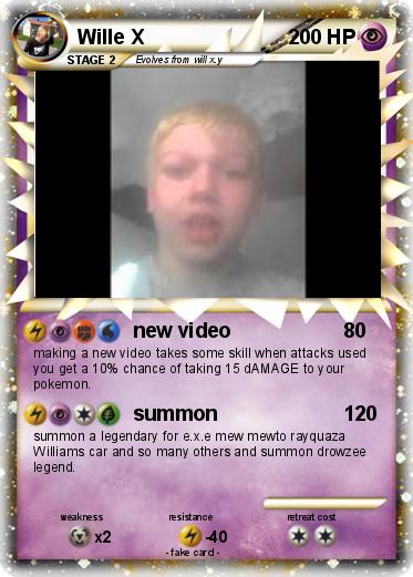 Pokemon Wille X