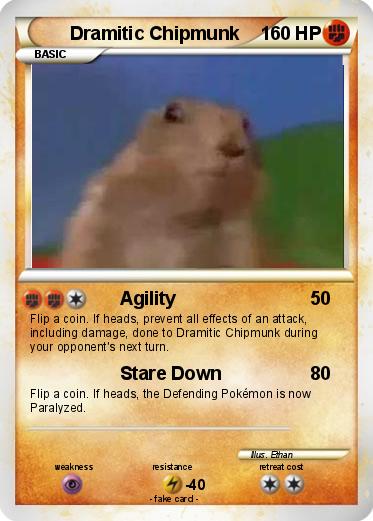 Pokemon Dramitic Chipmunk