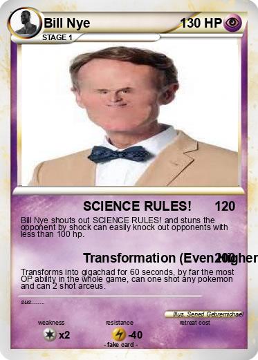 Pokemon Bill Nye
