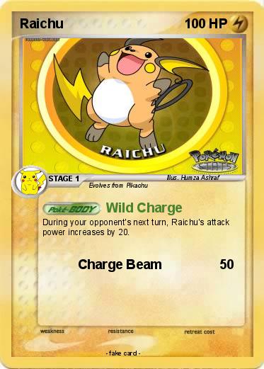 Pokemon Raichu