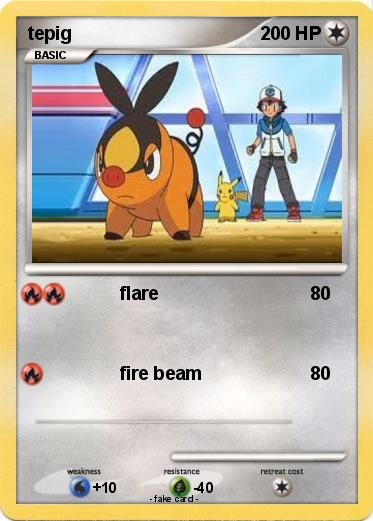 Pokemon tepig