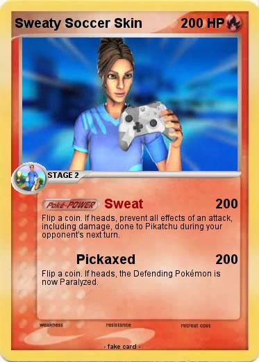 Pokemon Sweaty Soccer Skin