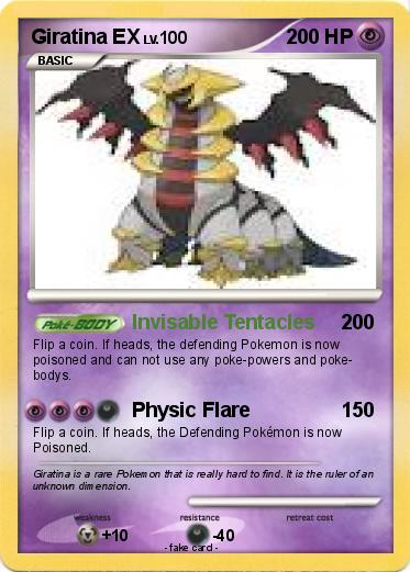 Pokemon Giratina EX