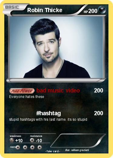 Pokemon Robin Thicke