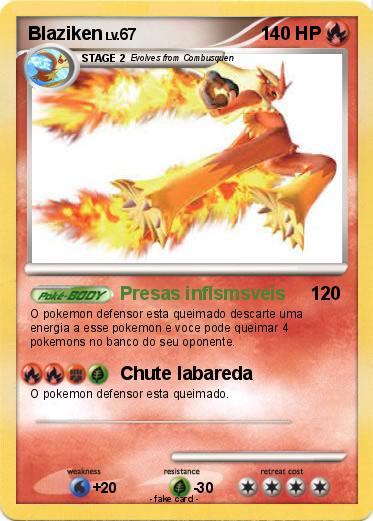 Pokemon Blaziken