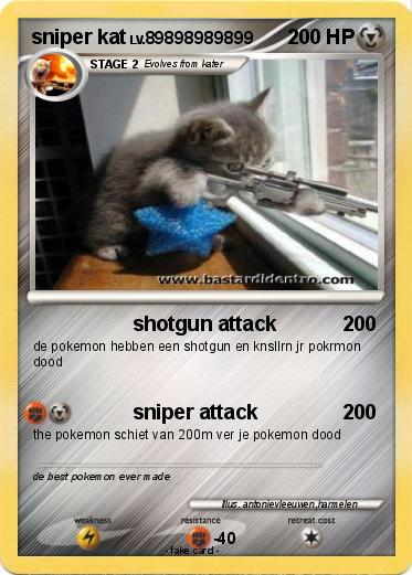 Pokemon sniper kat